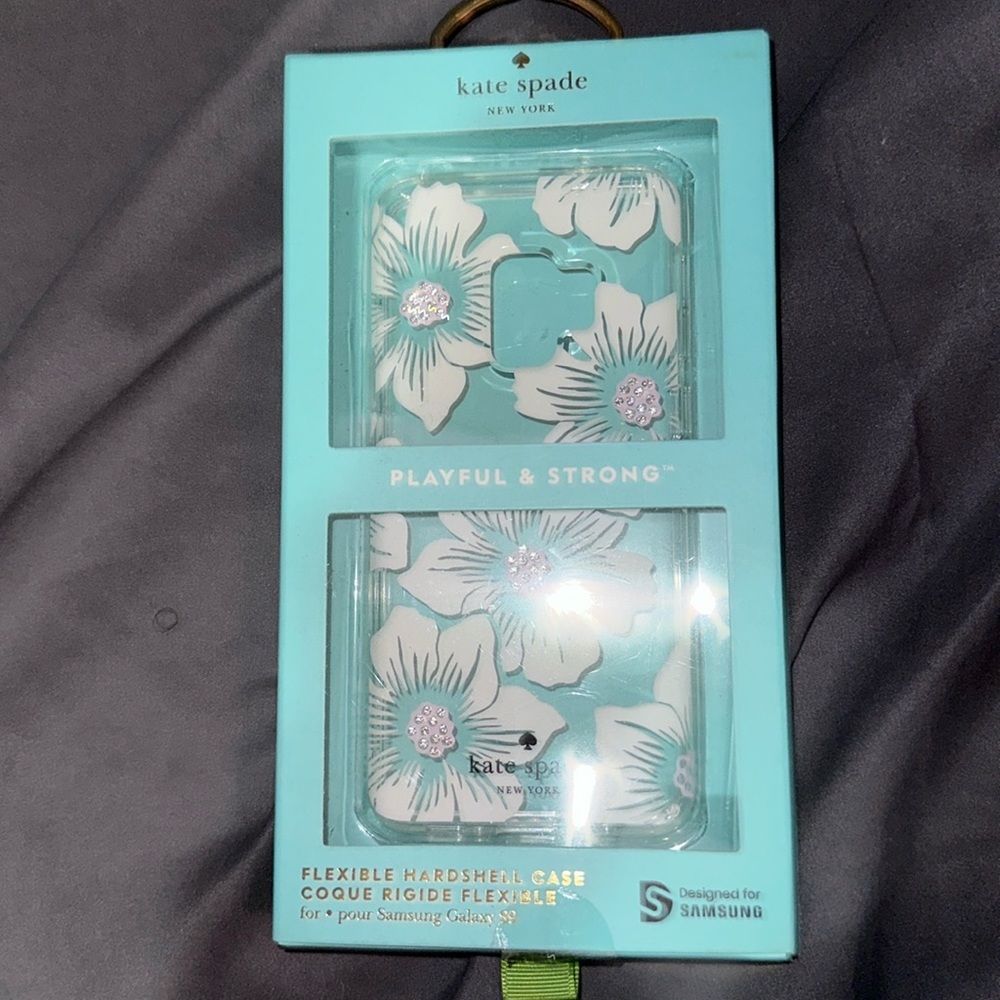 Brand new Kate Spade flexible hard shell phone case for Samsung galaxy S9